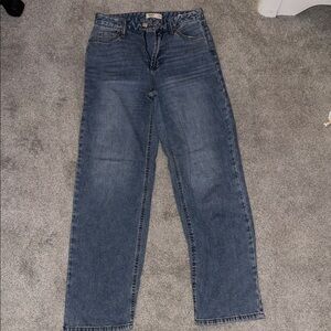 Oat New York Blue Straight Leg Jeans
